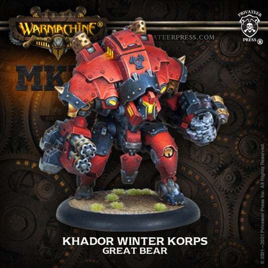 Warmachine:Khador  Great Bear