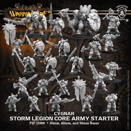 Warmachine: Cygnar Storm Legion