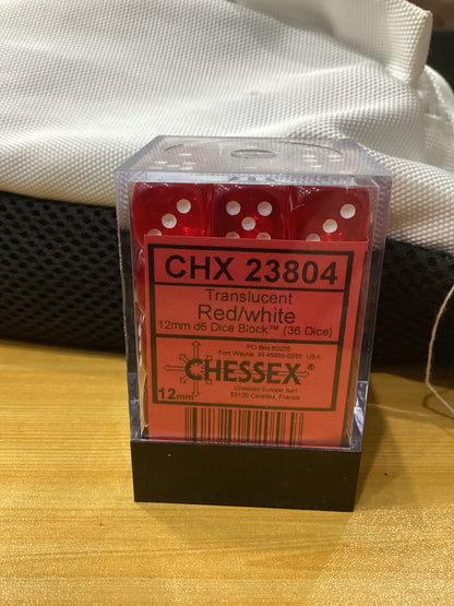 Chessex Dice: Translucent