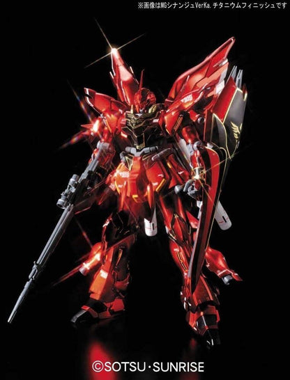 Gundam Unicorn: 1/144 HGUC UC MSN-06S SINANJU TITANINUM FINISH