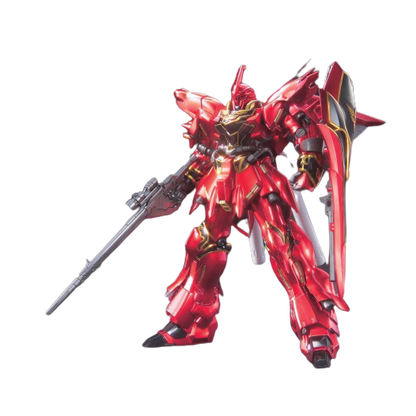 Gundam Unicorn: 1/144 HGUC UC MSN-06S SINANJU TITANINUM FINISH