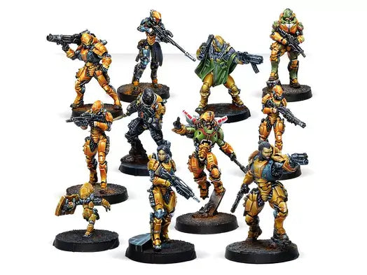 Infinity Invincible Army Infinity: Yu Jing: Invincible Army (Sectorial Starter Pack) – Pair O' Dice