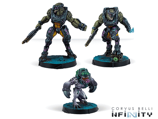 Infinity: Combined Army: Jayth Cutthroats, Shasvastii Independent Assault Group