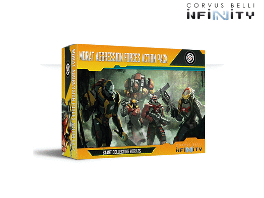 Infinity: Combined Army: Morat Aggression Forces Action Pack