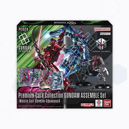 Gundam TCG/Assemble: PC02A  Premium Card Collection Gundam Assemble Set