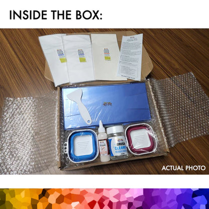 Hiro Paints: Hiro Palette Pro: 2-in-1 Wet & Dry Professional Artist Palette Set