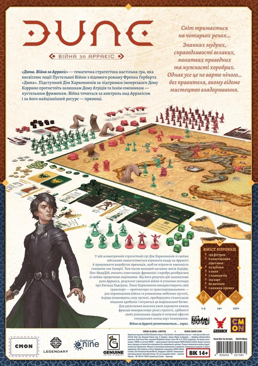 Dune: War for Arrakis Kickstarter Set