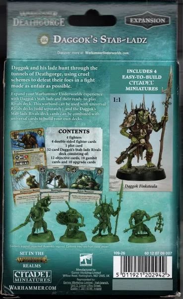 Warhammer Underworlds: Daggok's Stab-Ladz