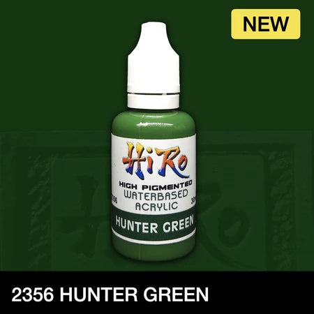 Hiro Paints: Earth Tone Green Colors