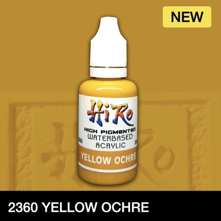 Hiro Paints: Yellow Colors