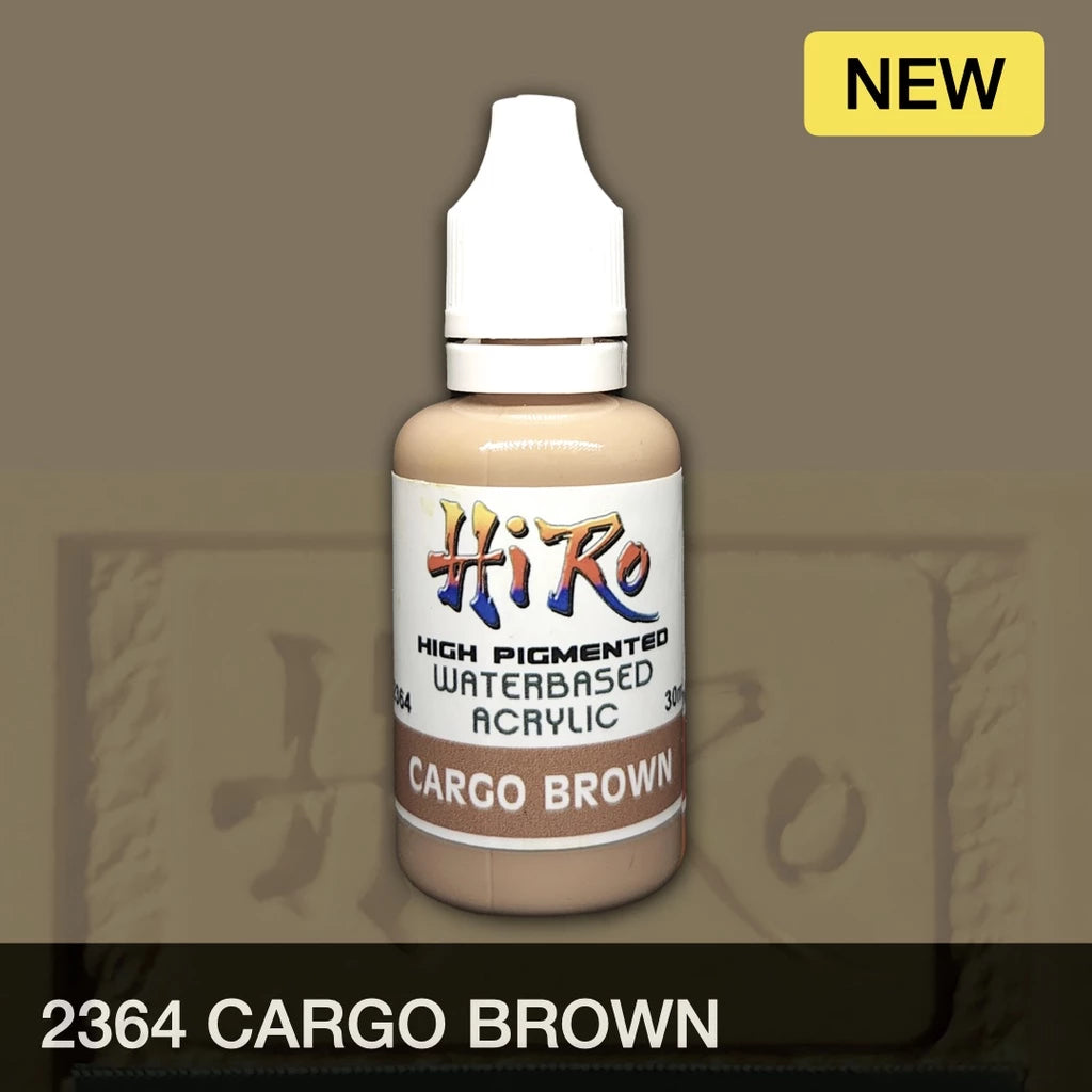 Hiro Paints: Cool Brown Colors