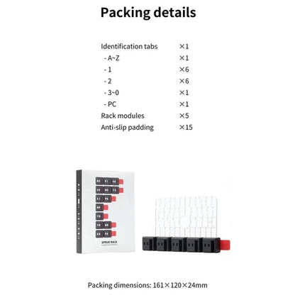 DSPIAE: Sprue Rack