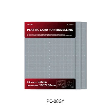 DSPIAE: Plastic Plates For Modeling Packs of 3