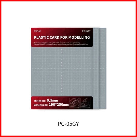 DSPIAE: Plastic Plates For Modeling Packs of 3