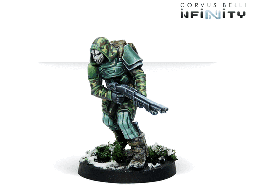 Infinity: Ariadna: Streloks, Kazak Reconnaissance Unit (Boarding Shotgun)