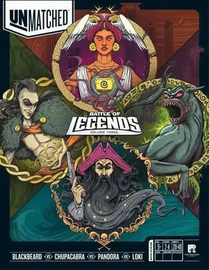 Unmatched Adventures: Battle of Legends, Volume 3 (IELLO)