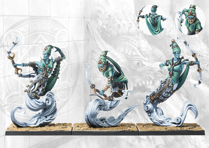 Conquest - Sorcerer Kings: Windborn Djinn (with Bows) / Steelheart Djinn (with Polearms)