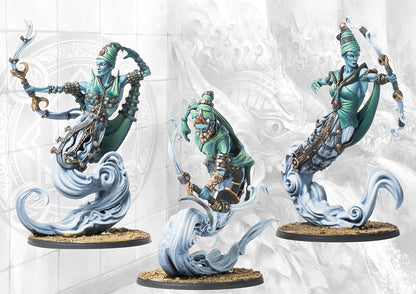 Conquest - Sorcerer Kings: Windborn Djinn (with Bows) / Steelheart Djinn (with Polearms)