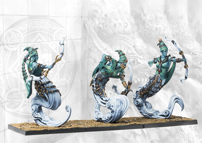 Conquest - Sorcerer Kings: Windborn Djinn (with Bows) / Steelheart Djinn (with Polearms)