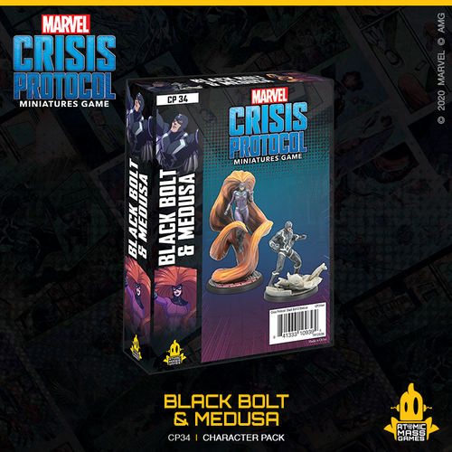 Marvel Crisis Protocol: Black Bolt & Medusa