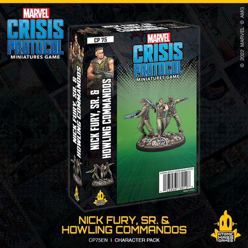 Marvel Crisis Protocol: Nick Fury & The Howling Commandos