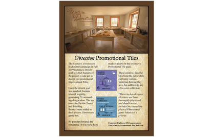 Obsession: Promotional Tiles